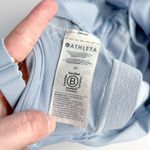 Athleta [] Cottage Blue Cinch Longline Bra Yoga Barre Powervita Workout Size 1X Photo 8