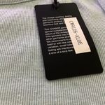 Chaser  Women's Aloe Green Drawstring Ruched Long Sleeve Dress Size S ribbed Photo 3