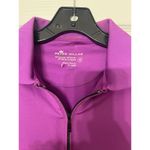 Peter Millar  purple women's polo medium‎ tennis golf top light weight cruise Photo 2