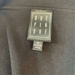 Due Per Due Women's XL Black Open Front Sweater Jacket Casual Photo 1