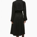 Babaton Aritzia  Black Milestone Trench Coat Size: S Photo 3