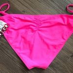 Bongo Pink Zebra Floral Triangle Bikini XL Photo 5
