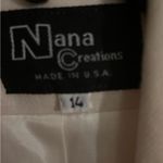 Nana’s college‎ ton wool vintage coat. Size 14. Beautiful 100% wool. White Photo 5