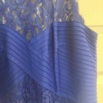 Tadashi Shoji  Dress Sz 12 Blue Floor Length Mother of Bride/Groom Bridesmaid EUC Photo 8
