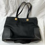 Salvatore Ferragamo BK-21 1986 gold hardware black leather & nylon bag Photo 1
