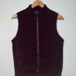 Athleta Small Hanover Hybrid Vest in Spiced Cabernet Size Small Photo 0