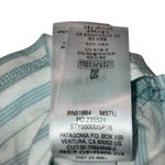 Patagonia Blue and White Striped Shallow Seas Key Hole Back Tank-size small Photo 3