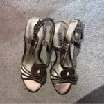 Charles David  bronze/silver Sandal Platforms Photo 3