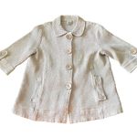 Focus Casual Life Long Sleeve Cardigan Shacket Waffle Tan Lagenlook Womens S Photo 0