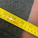 Ecowish Black Ruffle Sleeve A-Line Summer Dress Size Large Photo 11