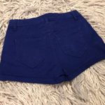 Refuge 🦄 Charlotte Russe  Blue High Waisted Shorts Photo 3