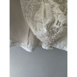 Loft Skirt Women's 6 White Lace Floral Knee Length Cocktail Coquette Office Photo 3