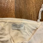 Dress Forum Dress‎ Forum Size Large Linen Babydoll Tank Top Blouse Beige Tan Womens Ruffle Photo 1