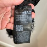 Guess  Black Velvet Goth Lace Trim Mini Dress Size M Photo 5