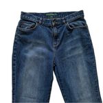 Ralph Lauren Vintage Lauren Jeans Co. Jeans High Rise Embroidered Accent Boot Cut Denim 10P Photo 3