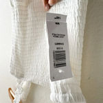 Wilfred Aritzia  New Chianti Jumpsuit Stretch Smocked White Size Medium Photo 2