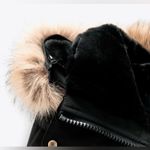 ZARA NWT  WOMEN'S WATER REPELLENT LONG PADDED PARKA BLACK SIZE XS Photo 15
