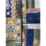 Alfred Dunner VTG  Silk Quilted Patchwork Jacket Size 20 Boho Folk Art Cottage Photo 3