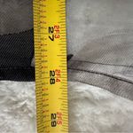 Erin semi sheer mesh short sleeve shirt floral overlay size XL Black Photo 5