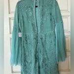 Free People  Cleo Mini Canton Boho Dress Size 6 Photo 8