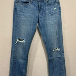 Lucky Brand  Jeans Womens 00/24 Blue Weekender Sienna Weekender Crop Denim Photo 0
