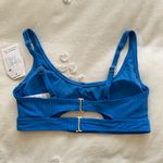 Time & Tru NWT  Cage Back Bikini Top - Royal Blue - S Photo 5