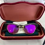 Gucci  Cat Eye Crystal Accent Sunglasses Photo 7