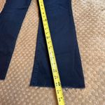 EXPRESS Cropped Flare High Rise Dark Blue Denim Wash Jeans SZ 10 Casual Trendy Photo 4