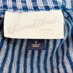 Universal Threads Universal Thread Blue Puffed Sleeve Keyhole Top Size Small Photo 4