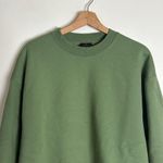 Jordan FLIGHT FLEECE CREWNECK SWEATSHIRT pullover womens small oversized Photo 2