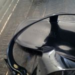 Michael Kors  Black Jelly Thong Sandals With Gold MK Emblem Women's Size 8 Photo 6