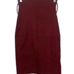 Top 10 USA Women's High Waste Burgundy Skirt Photo 0