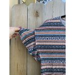 John Paul Richard John Paul‎ Richard Women's Knit Top With Ruffle Sleeves Size Small wood button Photo 2