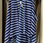 Viv & Lou Navy Striped Emma top one size Photo 0