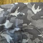 Athleta  Ultimate Stash Pocket Texture Camouflage Capri blue Grey Leggings medium Photo 2