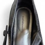 Croft & Barrow vintage y2k‎ Black  leather mary jane pumps size 8. Photo 3