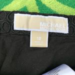 Michael Kors  Black & White Eyelet Cotton Skirt 8 Photo 3