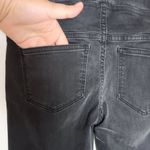 Madewell NWT Maternity Skinny Jeans Distressed Vintage Wash Black Size 24 Photo 3