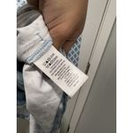 Sigrid Olsen Golf & Tennis Long Sleeve Quarter Zip S Patterned Blue Floral NWT Photo 6