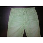 7 For All Mankind New Jeans Green Pants Womens 26 29 X 33 Tall Wide Leg Light Photo 2