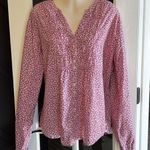 Erika  Smocked Button Down Top Size XL Photo 0