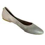 Frye  Shoes Womens 7.5M‎ Ash Gray Regina Ballet Flat Leather Neutral Minimalist Photo 4