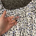 Diane Von Furstenberg  Off-Shoulder White and print Dress Photo 4