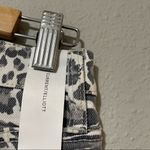 Current/Elliott Current Elliott Grey & White Animal Print Stiletto Ankle Length Jeans Womens 25 Photo 8