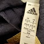 Adidas Women’s navy and glitter gold  sweatshirt hoodie Photo 1