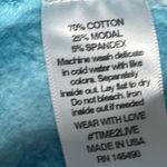 Brand New Electric & Rose Women’s XS Oversized Blue Tie Dye Pullover Sweater USA Photo 7