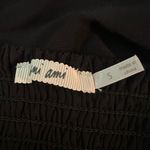 Miami Retro Chic Mi Ami Square Neck Black Cropped Top Size Small Photo 5