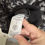 Athleta Jacquard Tugga Sherpa Hoodie Glacier Black Sweatshirt Photo 7