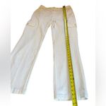 Judy Blue  White Straight Leg Cargo Jeans Womens Size 13 or 31 Photo 10
