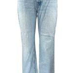 ZARA Women's Blue Light Wash High Waisted Flared Bootcut Denim Jeans Size 4 Photo 0